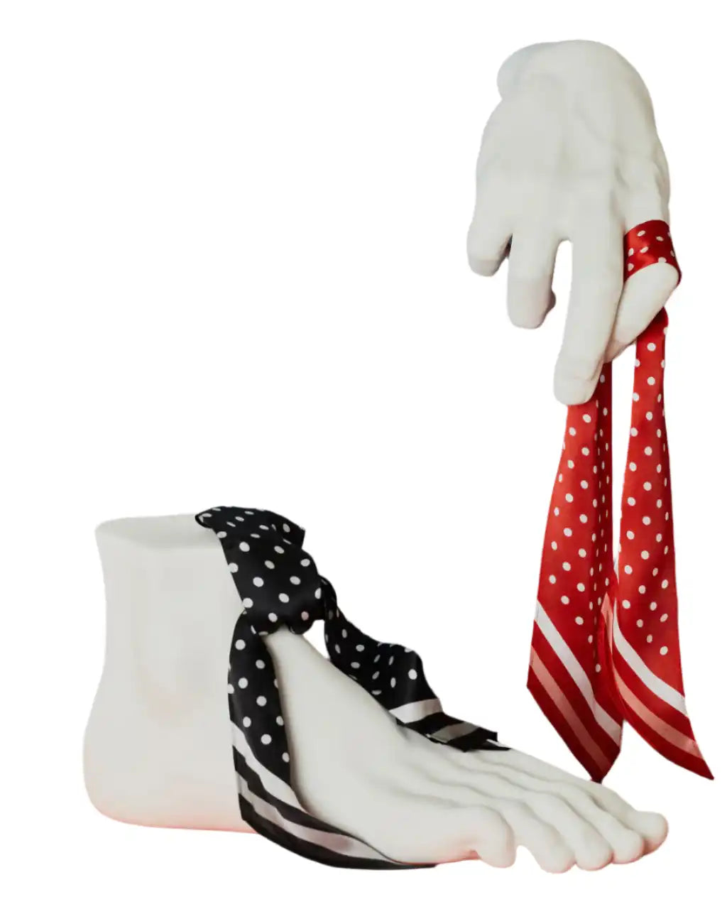 INGMARSON Polka Dot Silk Black Neck Scarf Black & White Scarves Clothing & Accessories > Clothing Accessories > Scarves & Snoods > Scarves > Silk Scarves > Black and White Scarves > Summer Scarves > Stripy Silk Neck Scarf emmy-jane-boutique.myshopify.com