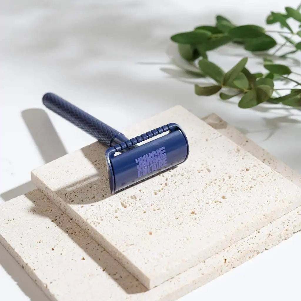 Jungle Culture Eco-Friendly Safety Razors With 10x Razor Blades - Ethical Shaving Health & Beauty > Personal Care > Shaving & Grooming > Razors & Razor Blades > Eco-Friendly Razors > Zero Waste Razors emmy-jane-boutique.myshopify.com