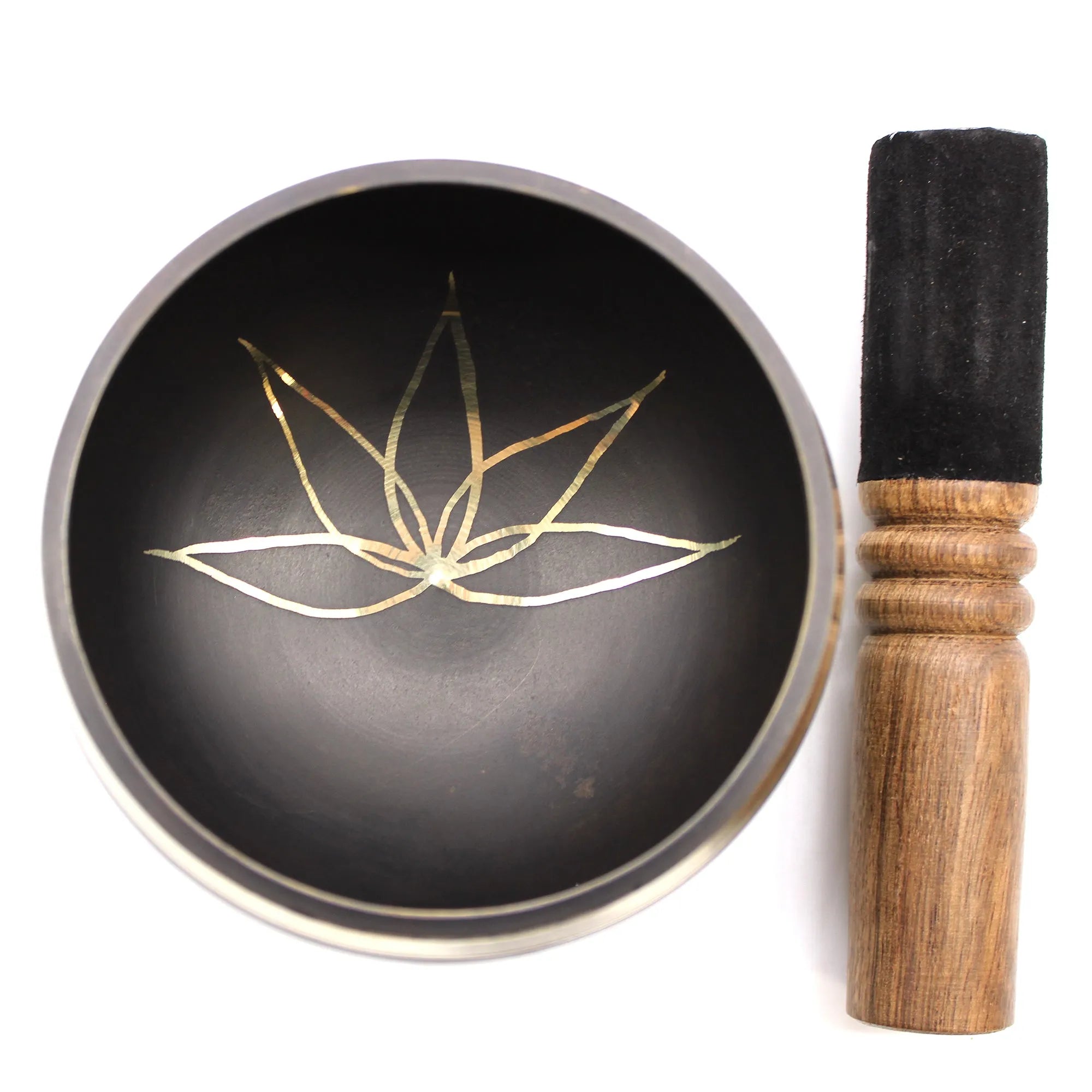 Ancient Wisdom Singing Bowl Sets - Singing Bowl Cushion And Wooden Stick. Arts & Entertainment > Hobbies & Creative Arts > Musical Instruments > Percussion > Singing Bowl Sets > Singing Bowl Cushion And Wooden Stick Sets emmy-jane-boutique.myshopify.com