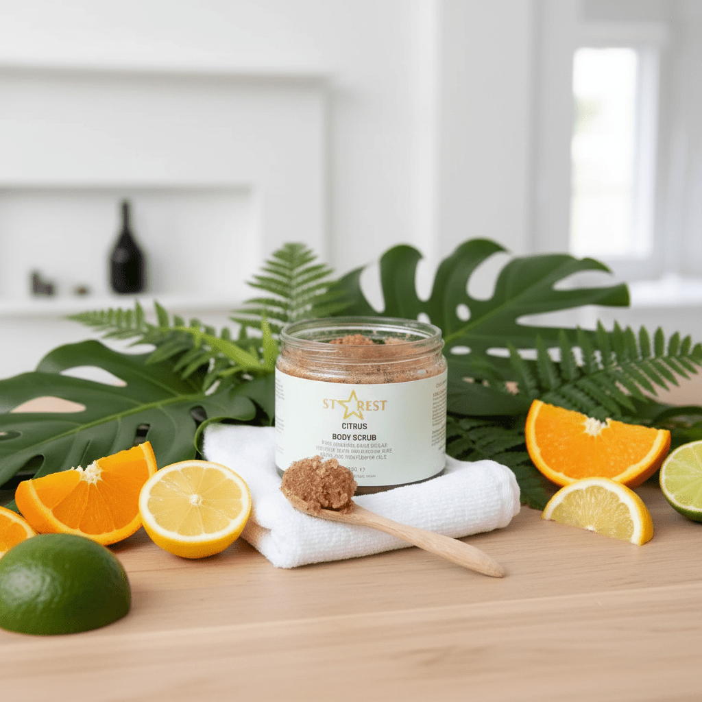 citrus body scrub