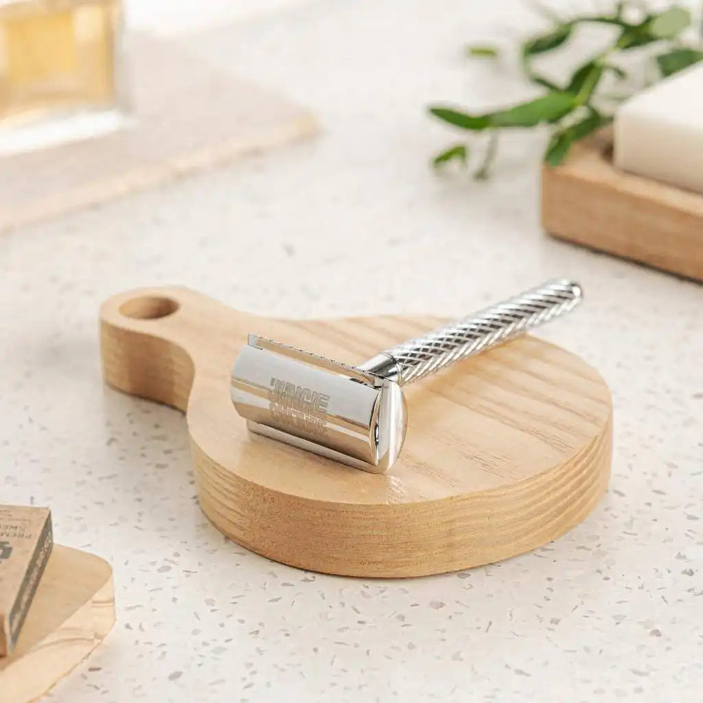 Jungle Culture Eco-Friendly Safety Razors With 10x Razor Blades - Ethical Shaving Health & Beauty > Personal Care > Shaving & Grooming > Razors & Razor Blades > Eco-Friendly Razors > Zero Waste Razors emmy-jane-boutique.myshopify.com