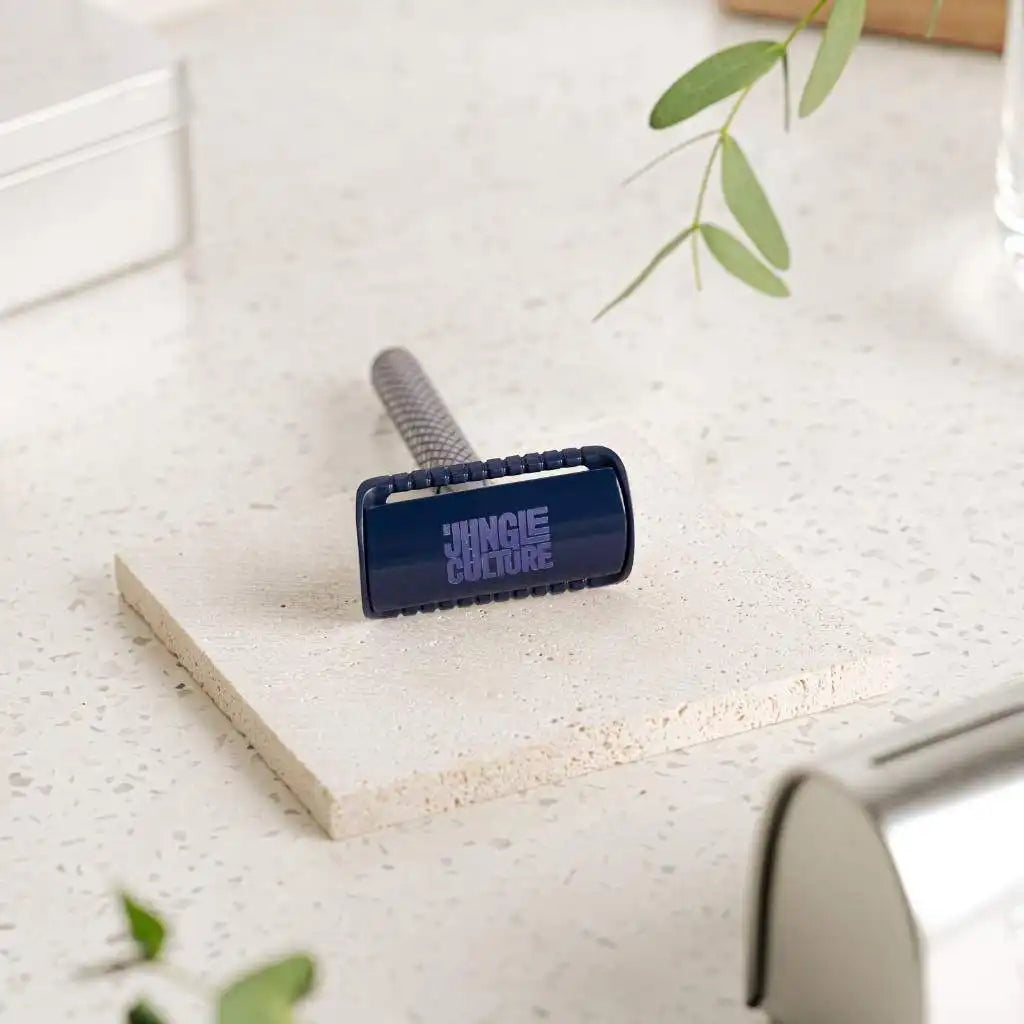 Jungle Culture Eco-Friendly Safety Razors With 10x Razor Blades - Ethical Shaving Health & Beauty > Personal Care > Shaving & Grooming > Razors & Razor Blades > Eco-Friendly Razors > Zero Waste Razors emmy-jane-boutique.myshopify.com