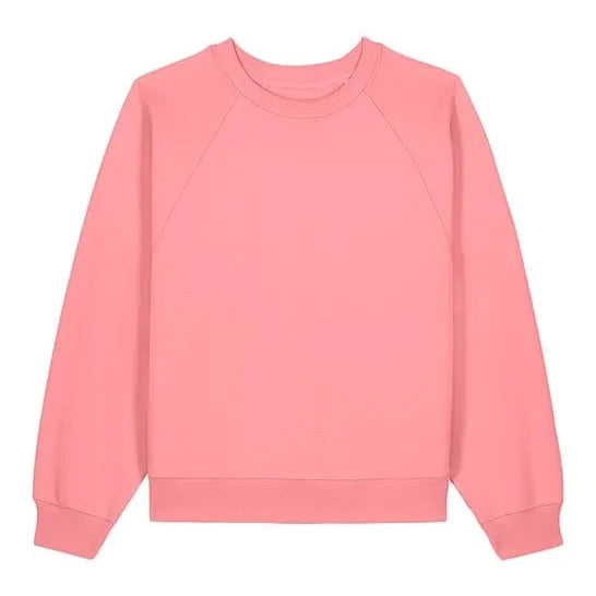 Womens Organic Cotton Raglan Sweatshirt - 14 Colours