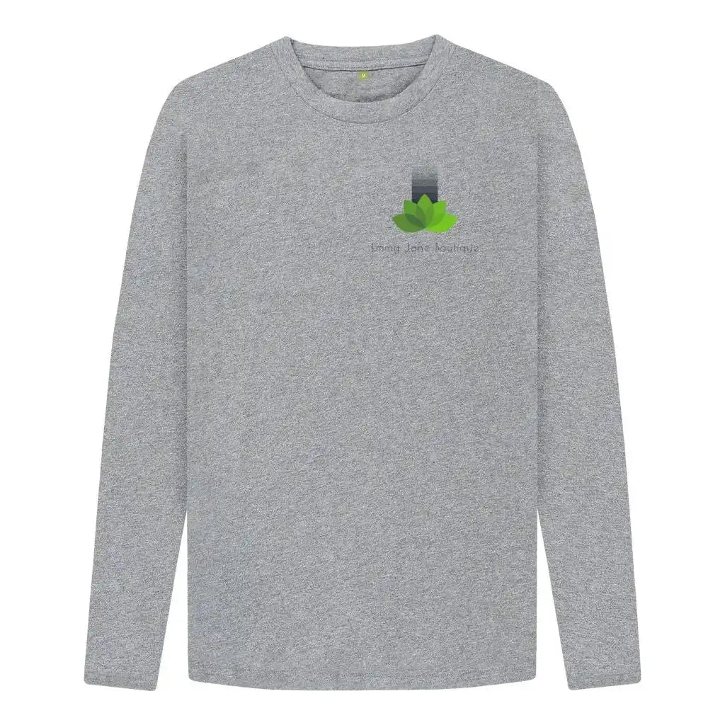 Ejb Mens Long Sleeved Organic Cotton Tee - Vegan Friendly T-shirt - Ejb eco Clothing & Accessories > Clothing > Shirts & Tops> Mens Cotton T-Shirts > Eco-friendly T-Shirts > Organic Cotton T-Shirts > Mens long sleeved Organic Cotton Tee > Vegan Friendly T-shirts > Ejb eco Clothing emmy-jane-boutique.myshopify.com
