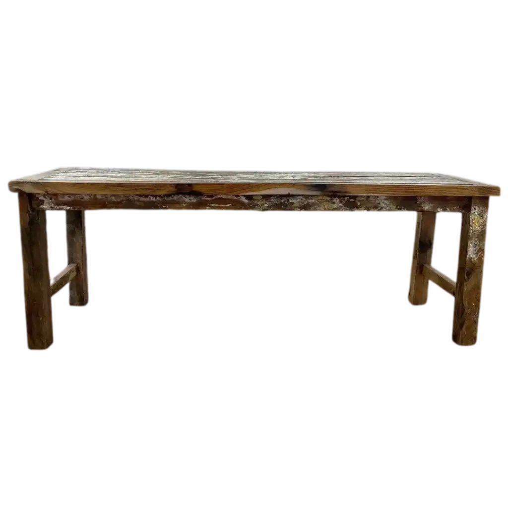 Ancient Wisdom Recycled Teakwood Dinning Table 1.8 m - Wooden Dining Table Furniture > Tables > Kitchen & Dining Room Tables > Recycled Tables > Teakwood Dinning Tables 1.8 m emmy-jane-boutique.myshopify.com