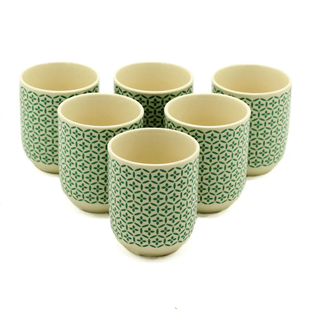 Emmy Jane Herbal Tea Cups - Set of 6 Ceramic Cups - 5 Designs Home & Garden > Kitchen & Dining > Tableware > Drinkware > Mugs > Coffee & Tea Cups > Herbal Tea Cups emmy-jane-boutique.myshopify.com