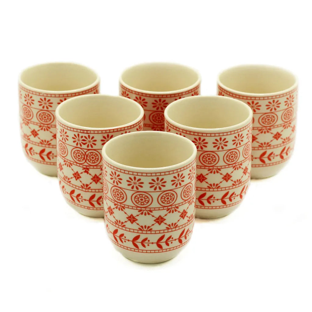 Emmy Jane Herbal Tea Cups - Set of 6 Ceramic Cups - 5 Designs Home & Garden > Kitchen & Dining > Tableware > Drinkware > Mugs > Coffee & Tea Cups > Herbal Tea Cups emmy-jane-boutique.myshopify.com