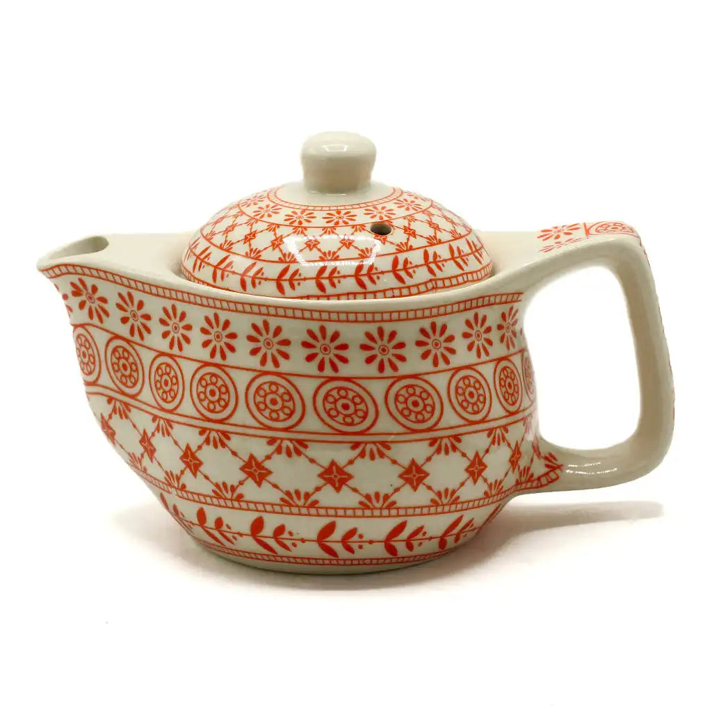 Emmy Jane Small Herbal Teapot with Built In Strainer - Ceramic Diffuser Tea Pot Home & Garden > Kitchen & Dining > Tableware > Coffee Servers & Tea Pots - Teapots > Infuser Teapots > Herbal Tea Makers > Ceramic Teapots emmy-jane-boutique.myshopify.com