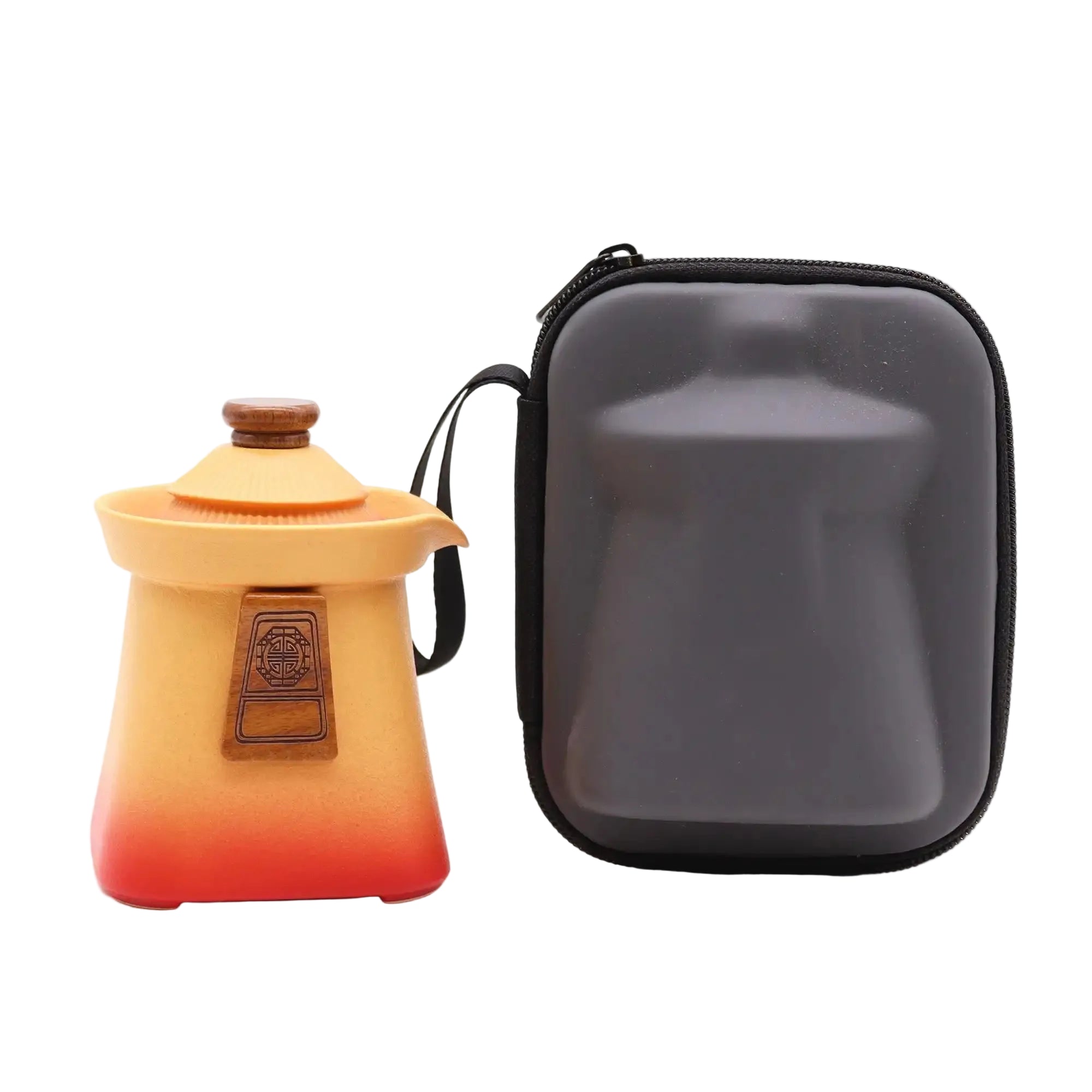 Emmy Jane Temple Teapot Set & Cups Ceramic Blue or Orange Home & Garden > Kitchen & Dining > Tableware > Coffee & Tea Sets emmy-jane-boutique.myshopify.com