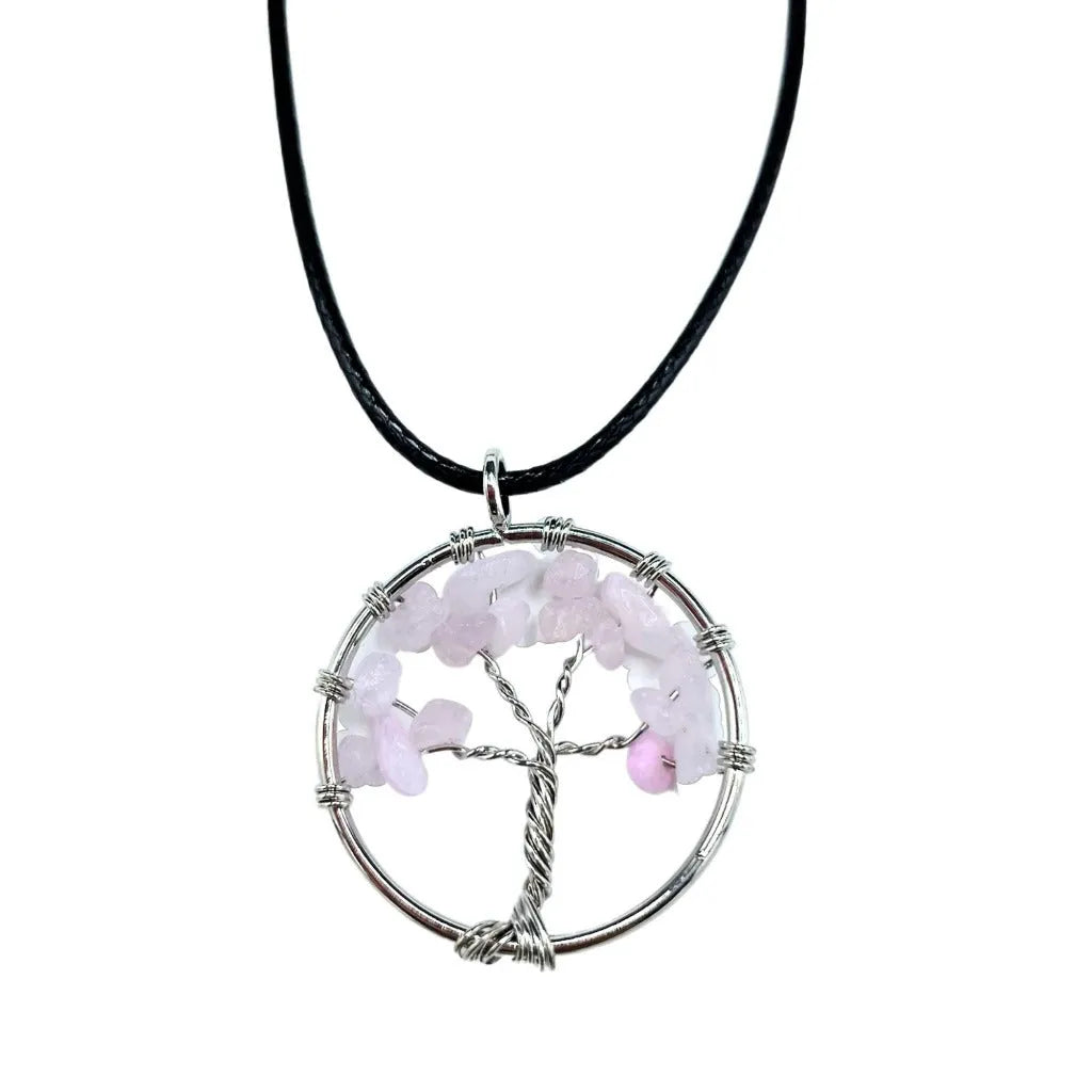 AW Jewellery Gemstone Necklace Pendants - Tree of Life Jewellery - Spiritual Gifts Clothing & Accessories > Jewellery & Watches > Necklaces > Womens Necklaces > Gemstone Pendants > Tree of Life Jewellery emmy-jane-boutique.myshopify.com