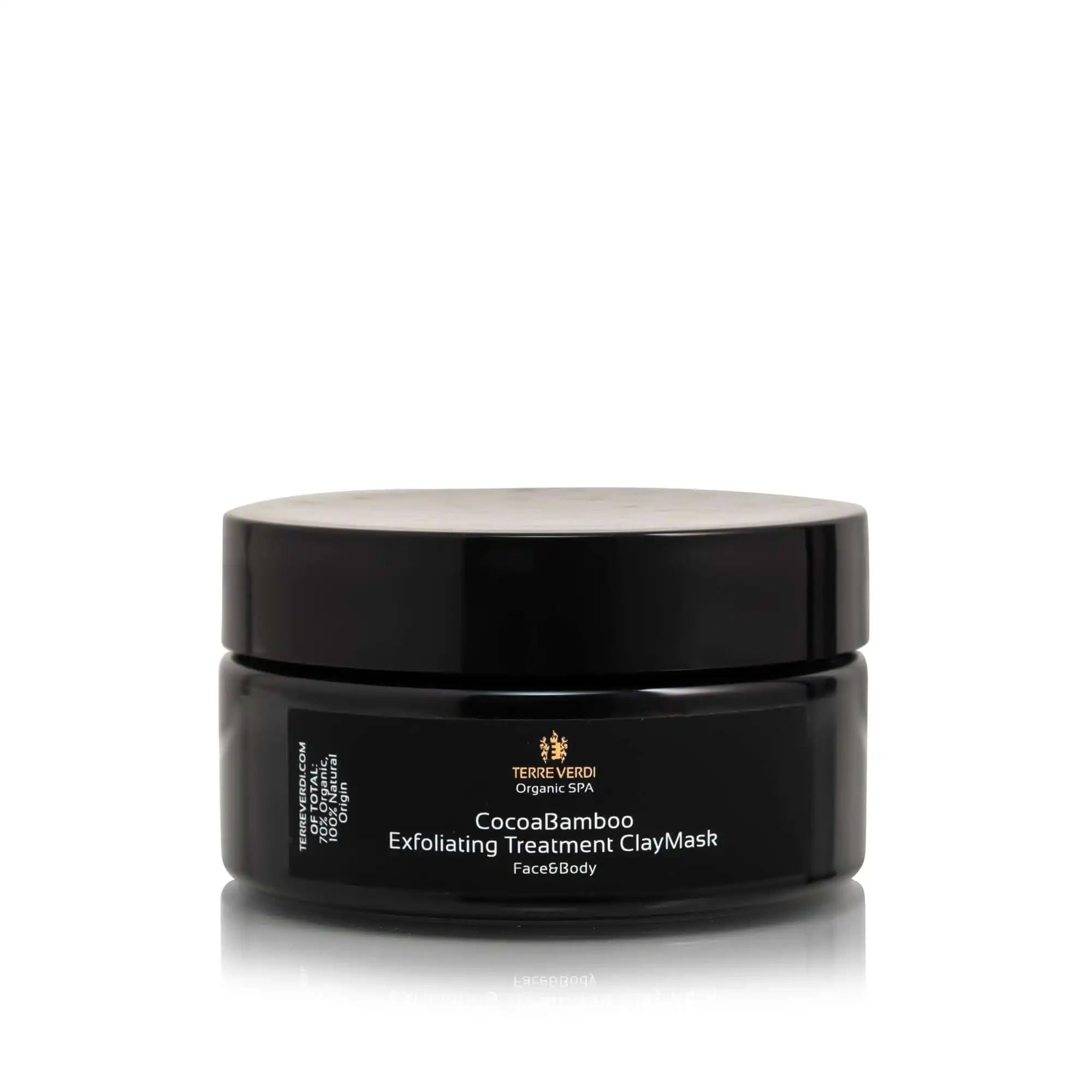 Terre Verdi Organic Skincare CocoaBamboo Exfoliating Treatment ClayMask for Face and Body - Natural Scrub Health & Beauty > Personal Care > Cosmetics > Skin Care > Skin Care Masks & Peels > Natural Face Masks > Clay Face Masks emmy-jane-boutique.myshopify.com