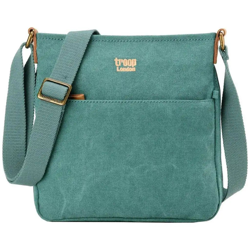 Troop London Canvas Cross Body Bag - Troop London Classic - 11 Colours Luggage & Bags > Messenger Bags > Canvas Crossbody Bags > Across body Bag > Troop London Bags > Troop London Classic Cross Body Bag emmy-jane-boutique.myshopify.com