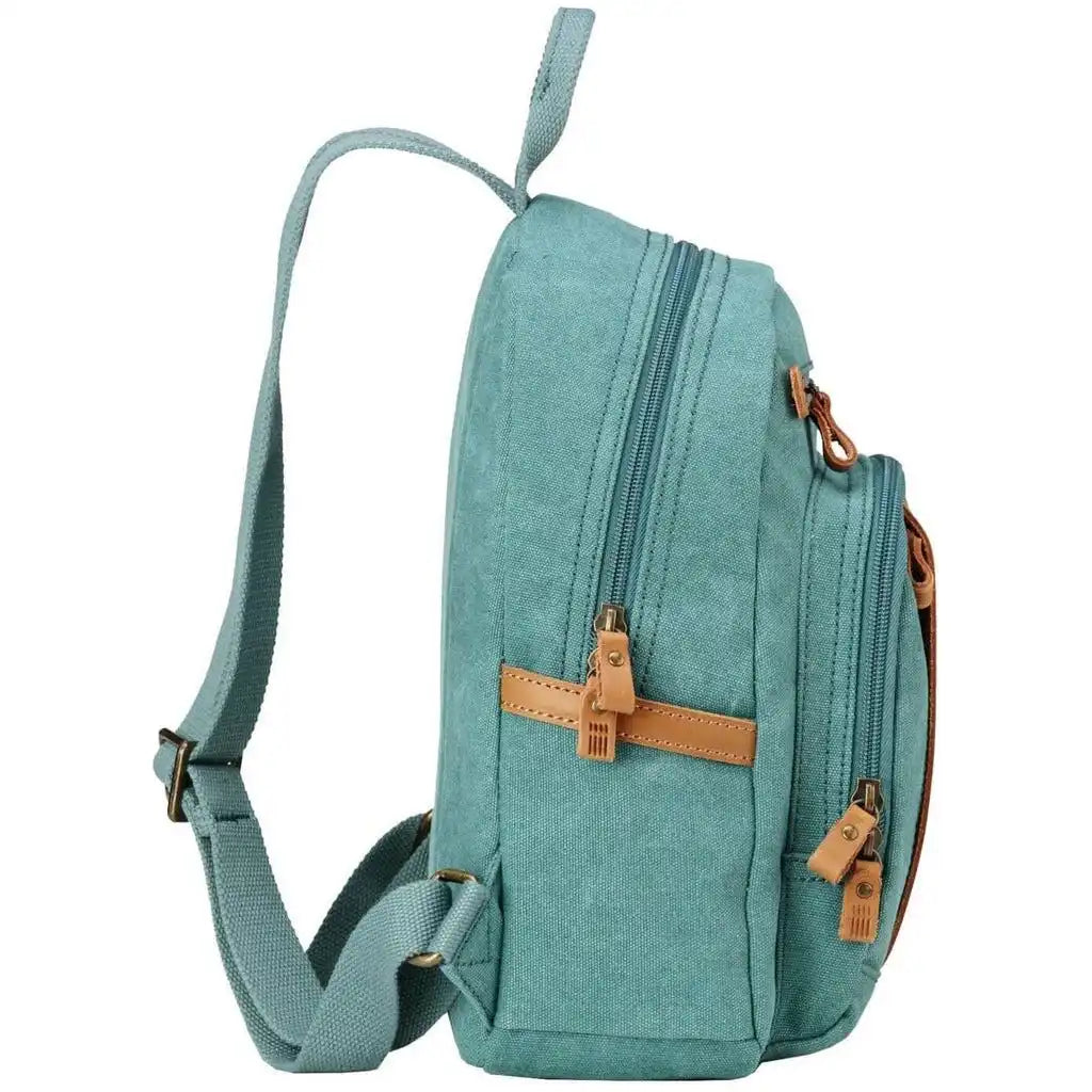 Troop London Small Canvas Backpack - Troop London Classic Canvas Backpack Luggage & Bags > Backpacks > Backpacks > Small Canvas Backpack > Troop London Classic Canvas Backpack emmy-jane-boutique.myshopify.com