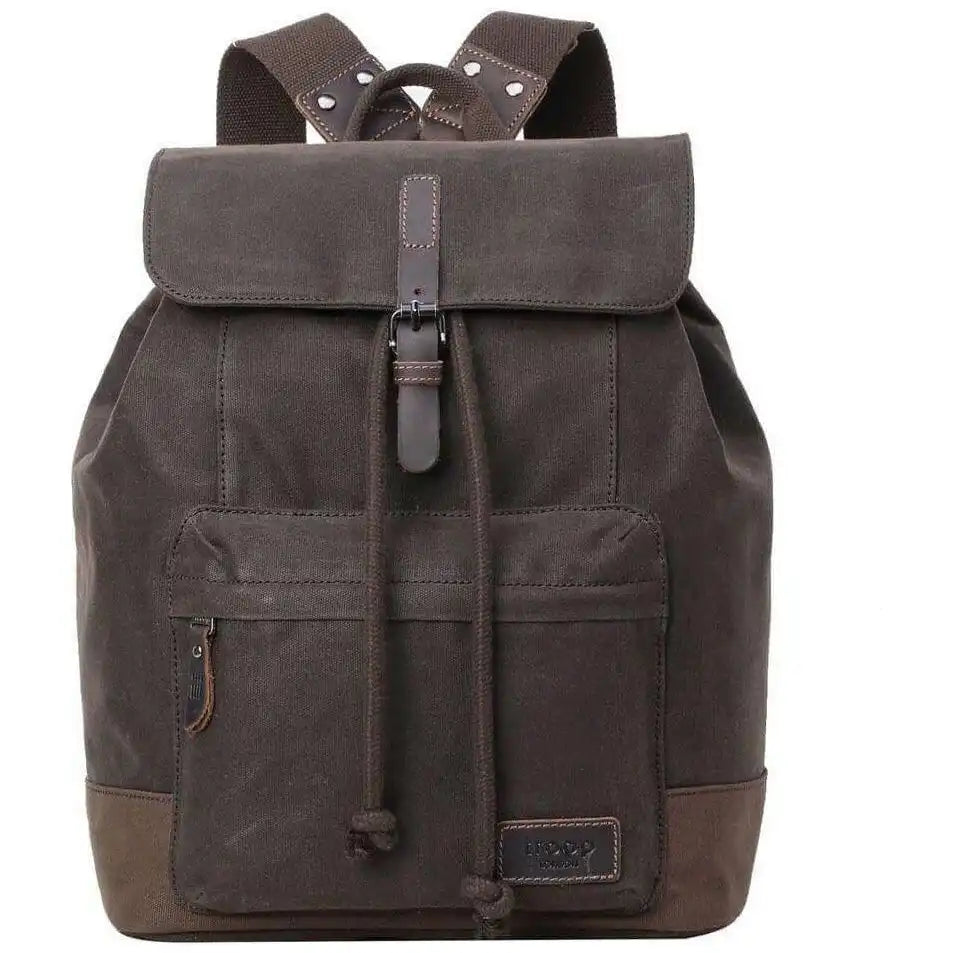 Troop London Troop London - Heritage - Canvas Laptop Backpack Smart Casual - Tablet Friendly 3032 - Apparel & Accessories > Handbags, Wallets & Cases > Backpacks emmy-jane-boutique.myshopify.com