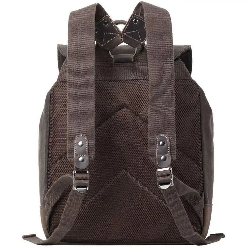 Troop London Troop London - Heritage - Canvas Laptop Backpack Smart Casual - Tablet Friendly 3032 - Apparel & Accessories > Handbags, Wallets & Cases > Backpacks emmy-jane-boutique.myshopify.com