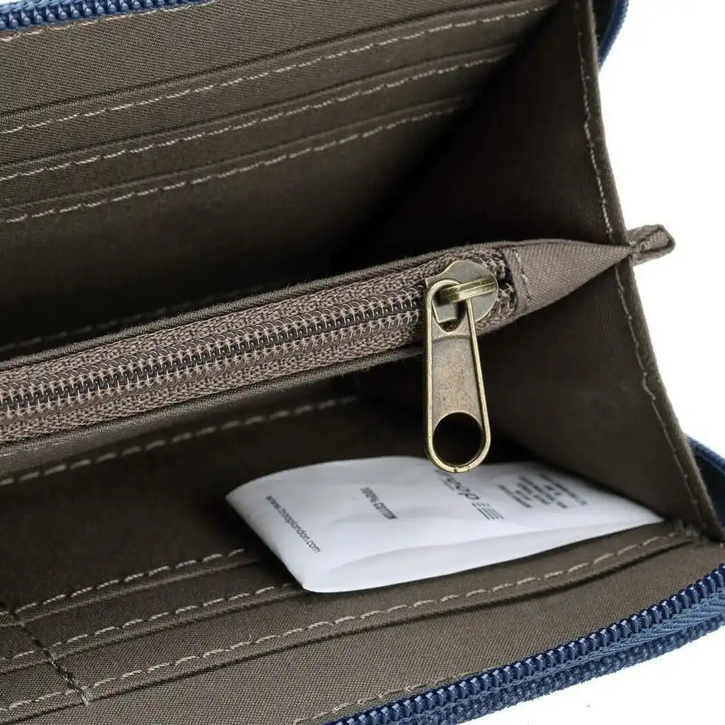 Troop London Canvas Purse - Troop London Canvas Zip Around Wallet - 5 Colours Apparel & Accessories > Handbags, Wallets & Cases > Wallets & Money Clips > Canvas Purse > Troop London Canvas Zip Around Wallet emmy-jane-boutique.myshopify.com