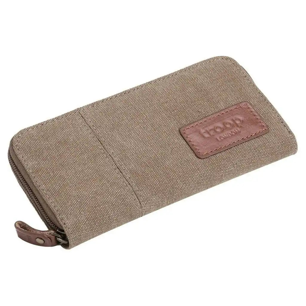 Troop London Canvas Purse - Troop London Canvas Zip Around Wallet - 5 Colours Apparel & Accessories > Handbags, Wallets & Cases > Wallets & Money Clips > Canvas Purse > Troop London Canvas Zip Around Wallet emmy-jane-boutique.myshopify.com