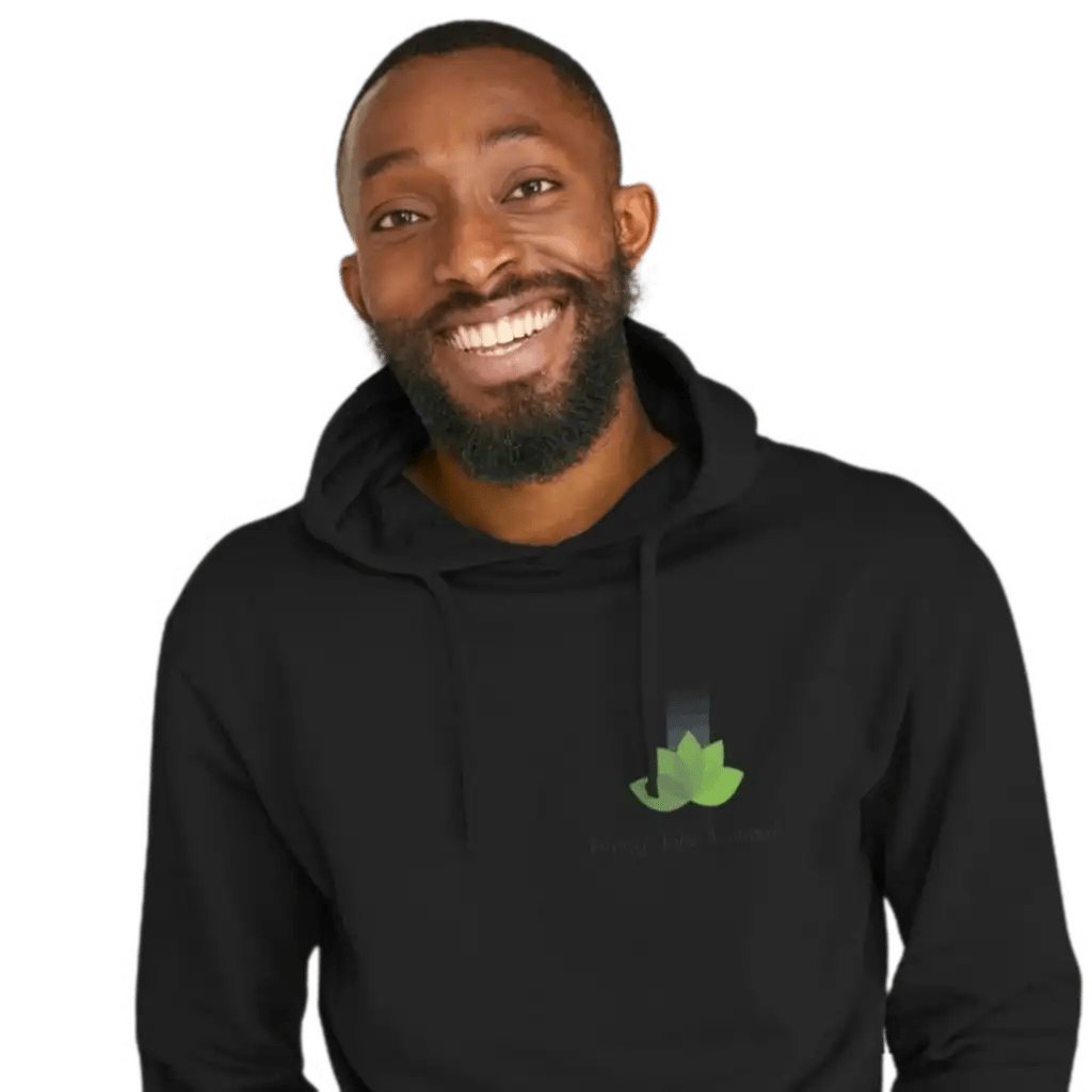 EjB Mens Organic Cotton Hoodie Black