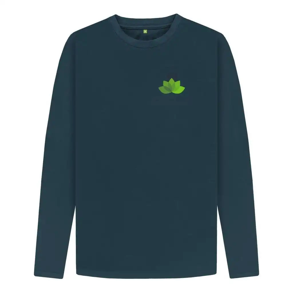 Ejb Mens Long Sleeved Organic Cotton Tee - Vegan Friendly T-shirt - Ejb eco Clothing & Accessories > Clothing > Shirts & Tops> Mens Cotton T-Shirts > Eco-friendly T-Shirts > Organic Cotton T-Shirts > Mens long sleeved Organic Cotton Tee > Vegan Friendly T-shirts > Ejb eco Clothing emmy-jane-boutique.myshopify.com