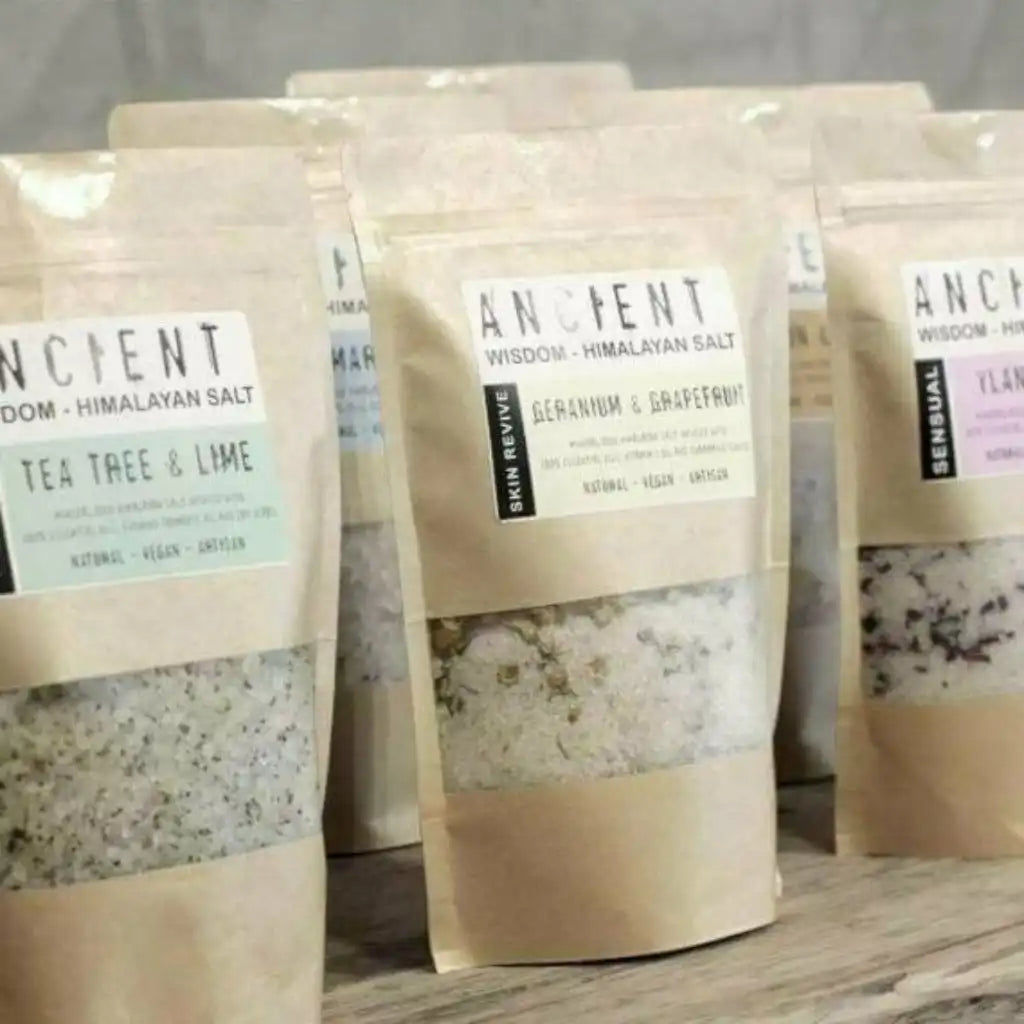 Ancient Wisdom Ancient Wisdom - Aromatherapy Himalayan Natural Bath Salt Blends - Vegan-Friendly Health & Beauty > Personal Care > Cosmetics > Bath & Body > Bath Additives > Bath Salts > Vegan Bath Salts > Himalayan Salt Blends emmy-jane-boutique.myshopify.com