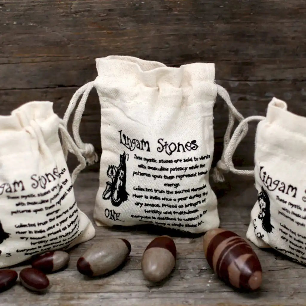 Ancient Wisdom Natural River Stones - Indian Shiva Lingam Stones - 5 Sizes - Alternative Gift Arts & Entertainment > Hobbies & Creative Arts > Arts & Crafts > Art & Crafting Materials > Embellishments & Trims > Loose Stones emmy-jane-boutique.myshopify.com