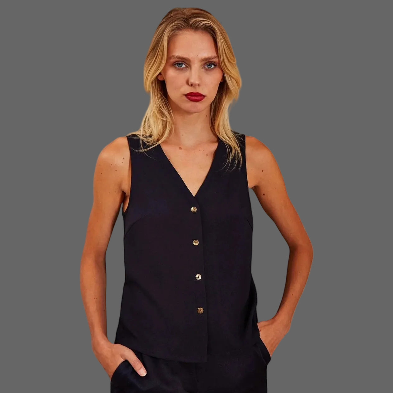 women’s tailored waistcoat