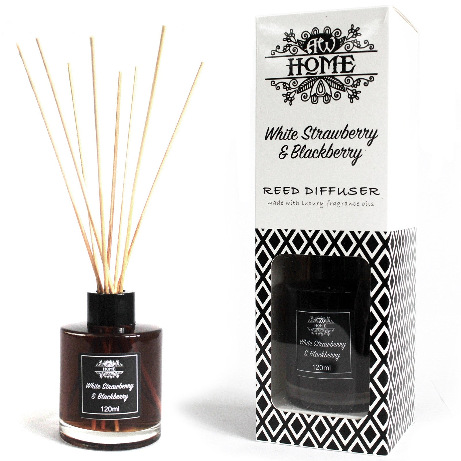 Emmy Jane Boutique Reed Diffusers - Natural Home Fragrance - 7 Nature Inspired Scents