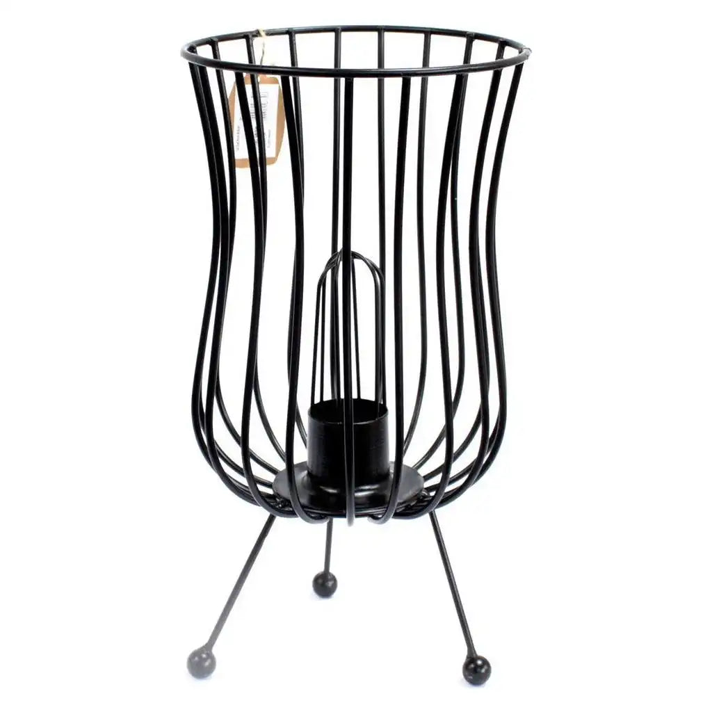 AW Home Natural Salt Rock Lamp - Mesh Salt Rock Brazier Pink Salt Chunks & Bulb Home & Garden > Lighting > Lamps > Natural Himalayan Crystal Salt Lamps emmy-jane-boutique.myshopify.com