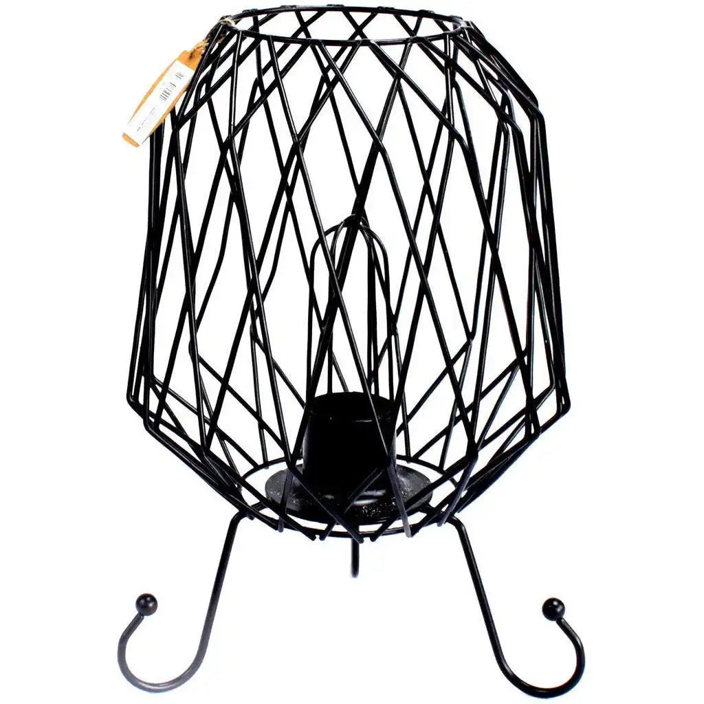 AW Home Natural Salt Rock Lamp - Mesh Salt Rock Brazier Pink Salt Chunks & Bulb Home & Garden > Lighting > Lamps > Natural Himalayan Crystal Salt Lamps emmy-jane-boutique.myshopify.com