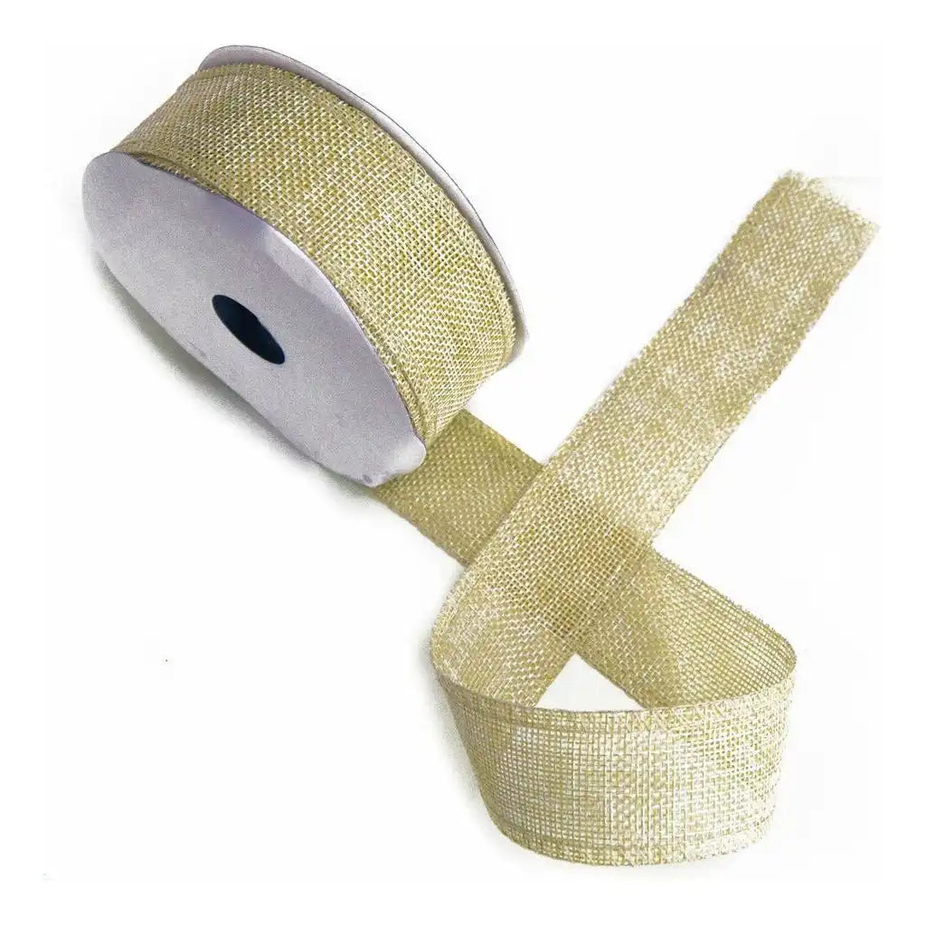 Emmy Jane Gift Wrapping Ribbons - 38mm x 20m  - 9 Colours - Natural Texture Arts & Entertainment > Hobbies & Creative Arts > Arts & Crafts > Art & Crafting Materials > Embellishments & Trims > Ribbons & Trim > Gift Wrapping Ribbons emmy-jane-boutique.myshopify.com