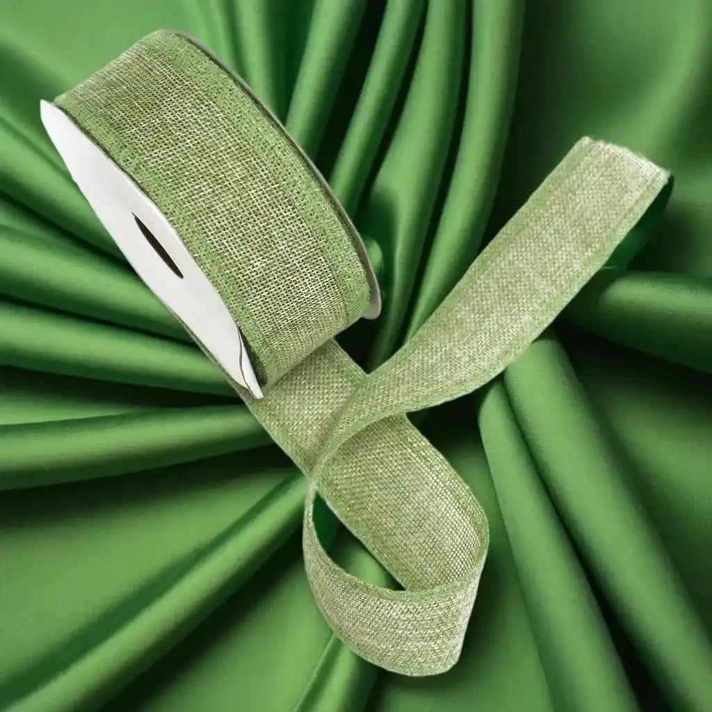 Emmy Jane Gift Wrapping Ribbons - 38mm x 20m  - 9 Colours - Natural Texture Arts & Entertainment > Hobbies & Creative Arts > Arts & Crafts > Art & Crafting Materials > Embellishments & Trims > Ribbons & Trim > Gift Wrapping Ribbons emmy-jane-boutique.myshopify.com