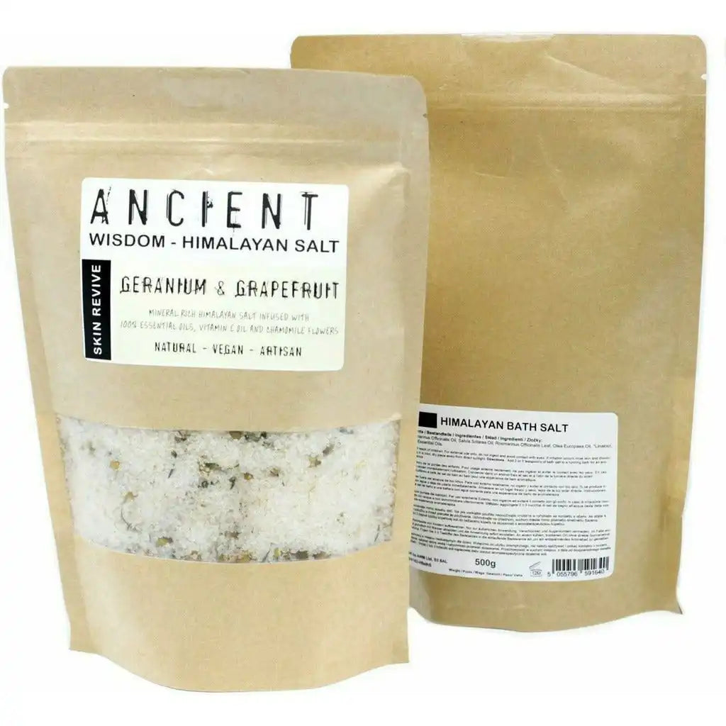 Ancient Wisdom Ancient Wisdom - Aromatherapy Himalayan Natural Bath Salt Blends - Vegan-Friendly Health & Beauty > Personal Care > Cosmetics > Bath & Body > Bath Additives > Bath Salts > Vegan Bath Salts > Himalayan Salt Blends emmy-jane-boutique.myshopify.com