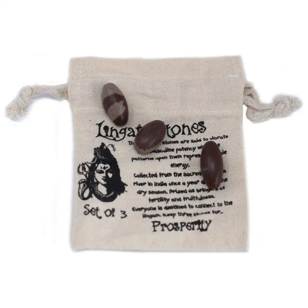 Ancient Wisdom Natural River Stones - Indian Shiva Lingam Stones - 5 Sizes - Alternative Gift Arts & Entertainment > Hobbies & Creative Arts > Arts & Crafts > Art & Crafting Materials > Embellishments & Trims > Loose Stones emmy-jane-boutique.myshopify.com