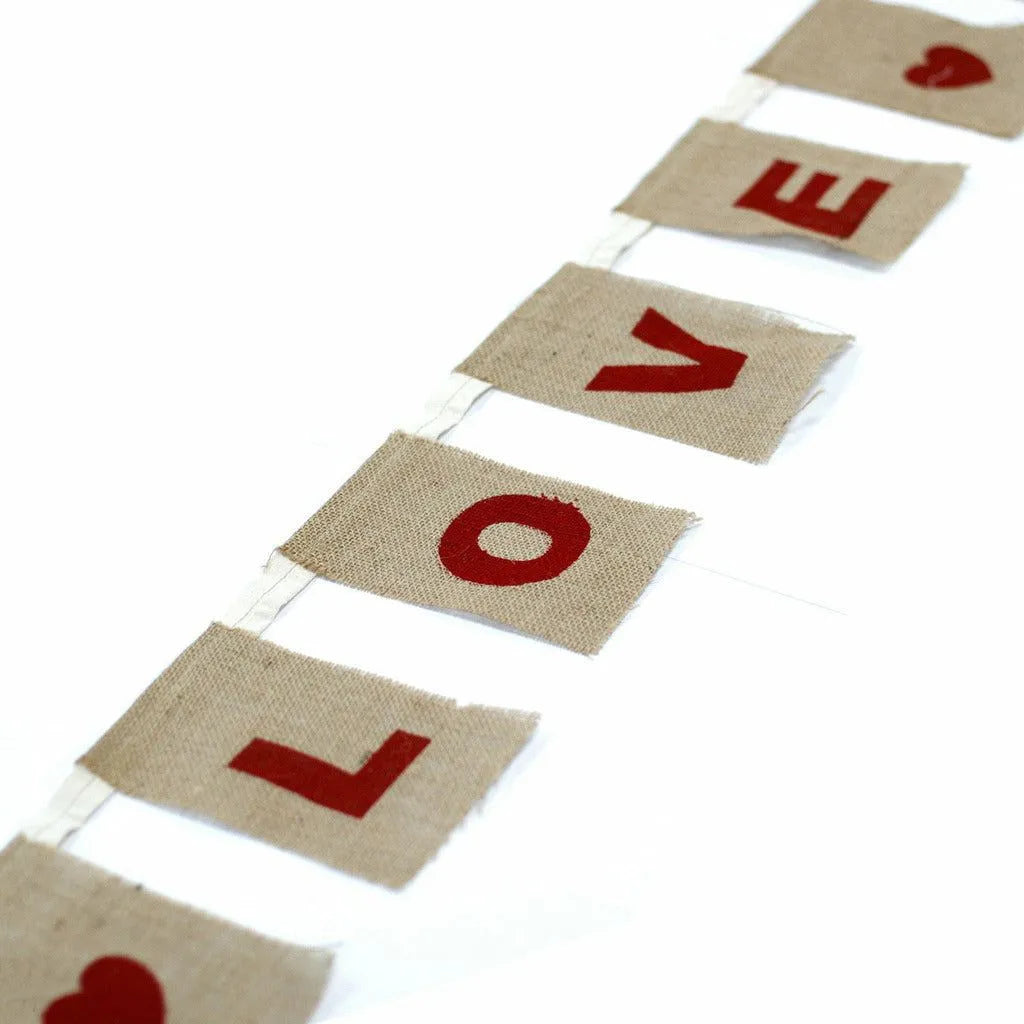 Ancient Wisdom Natural Eco Friendly Jute Bunting - I Love You Wedding Bunting Home & Garden > Decor > Novelty Signs > Bunting > Natural Eco Friendly Jute Bunting > Wedding Bunting > I love you Bunting > Heart Bunting emmy-jane-boutique.myshopify.com