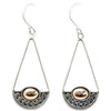 Emmy Jane Boutique Silver & Gold Earrings - Luna Balance - Handmade & Ethically Sourced
