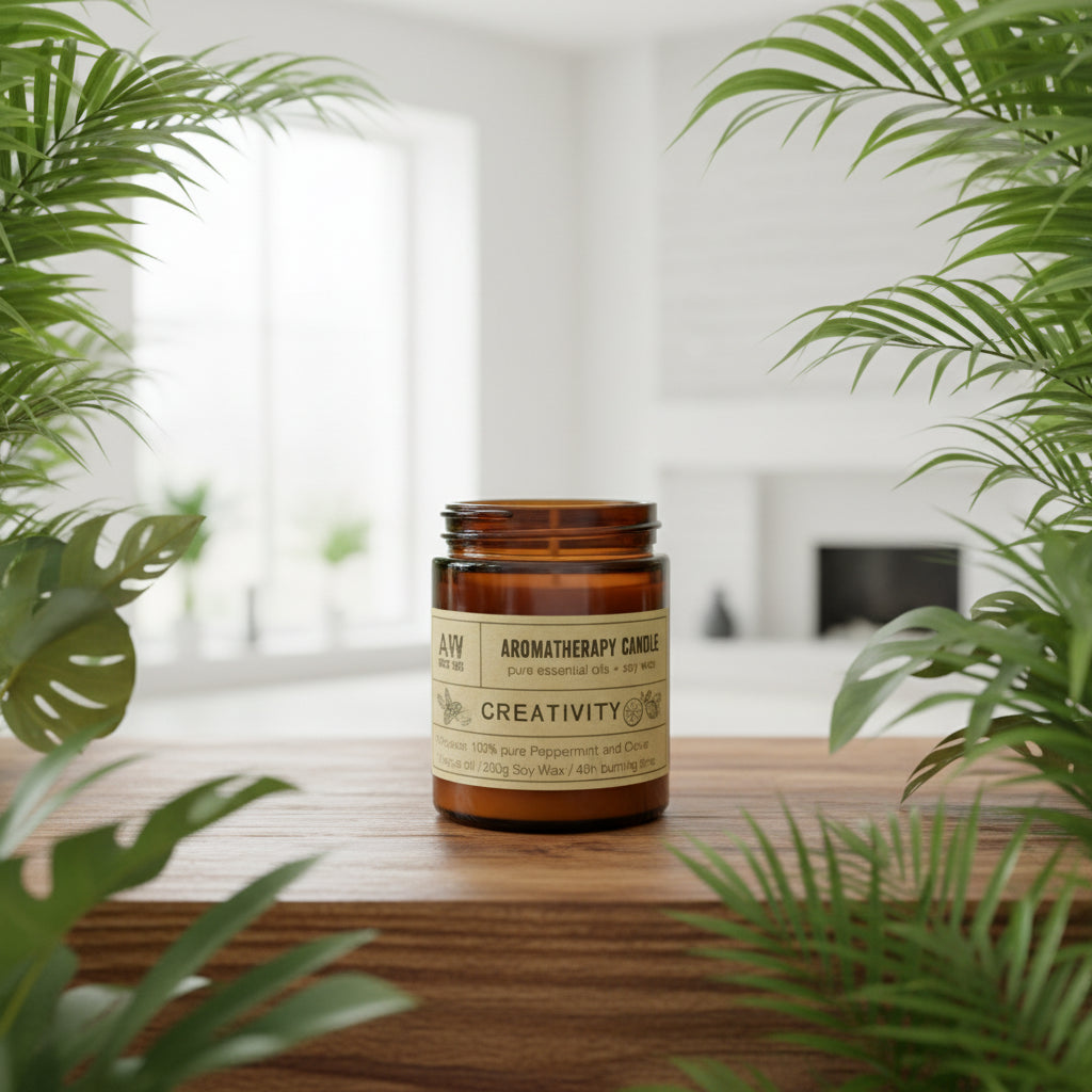 Ancient Wisdom Natural Aromatherapy Soy Wax Candles - Hand Poured - Vegan Friendly Home & Garden > Decor > Home Fragrances > Candles > Soy Wax Candles > Vegan Candles > Natural Aromatherapy Soy Wax Candles emmy-jane-boutique.myshopify.com