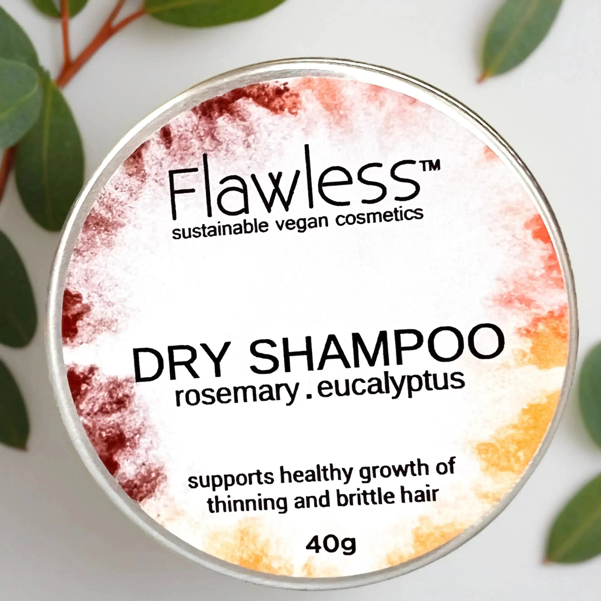 Flawless Dry Shampoo Rosemary & Eucalyptus - Plastic Free Cruelty Free Health & Beauty > Personal Care > Hair Care > Shampoo & Conditioner > Shampoo > Eco Friendly Shampoo > Plastic-free Shampoo > Dry Shampoo Rosemary and Eucalyptus emmy-jane-boutique.myshopify.com