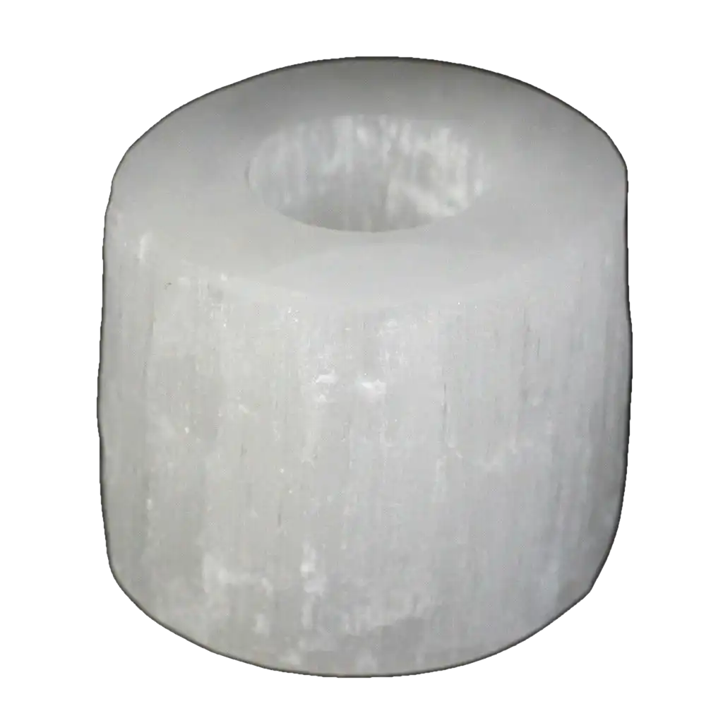 Emmy Jane Natural Selenite Crystal Candle Tealight Holders - 6 Styles & Sizes Home & Garden > Decor > Home Fragrance Accessories > Candle Holders > Tealight Holders > Natural Selenite Crystal Candle Holders emmy-jane-boutique.myshopify.com
