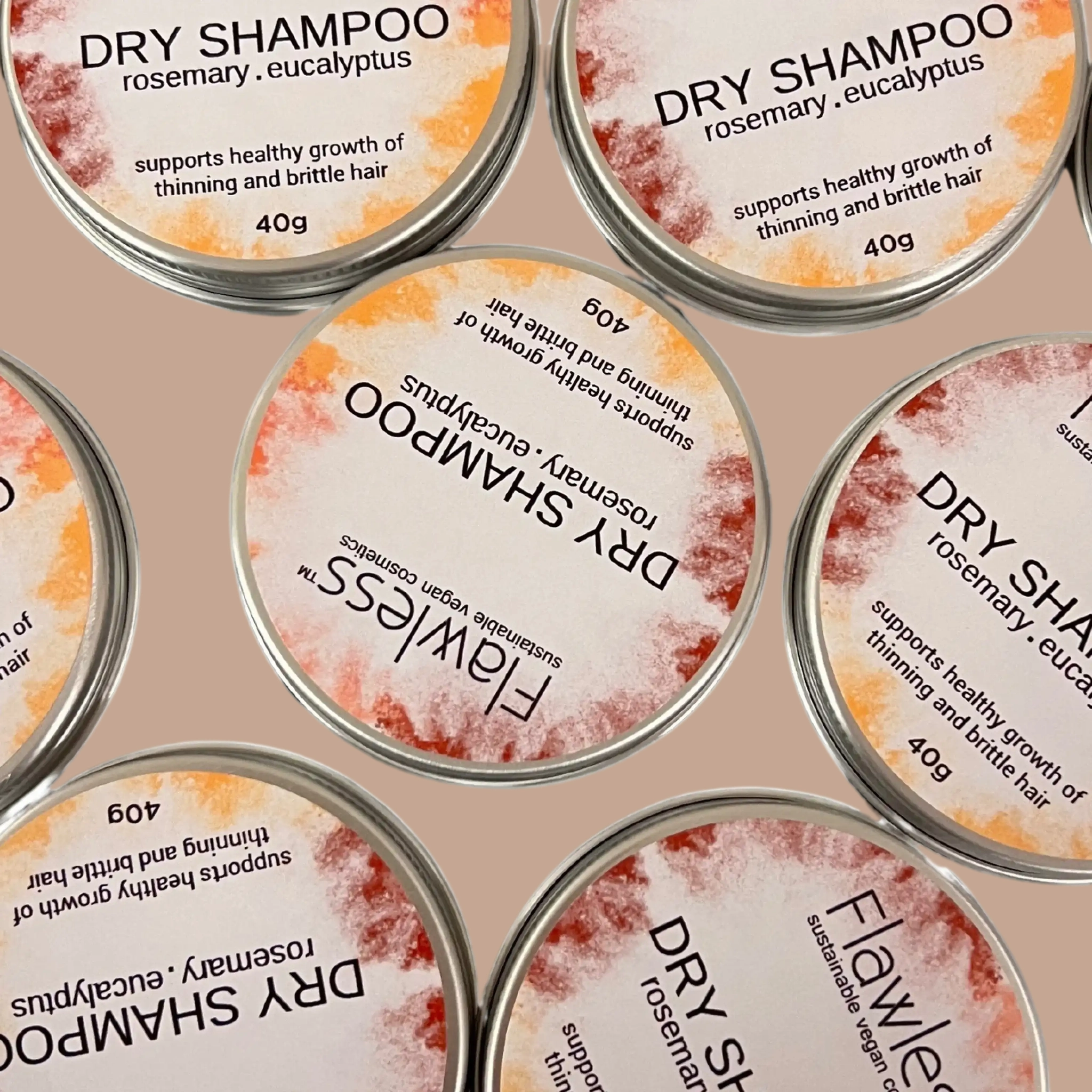 Flawless Dry Shampoo Rosemary & Eucalyptus - Plastic Free Cruelty Free Health & Beauty > Personal Care > Hair Care > Shampoo & Conditioner > Shampoo > Eco Friendly Shampoo > Plastic-free Shampoo > Dry Shampoo Rosemary and Eucalyptus emmy-jane-boutique.myshopify.com