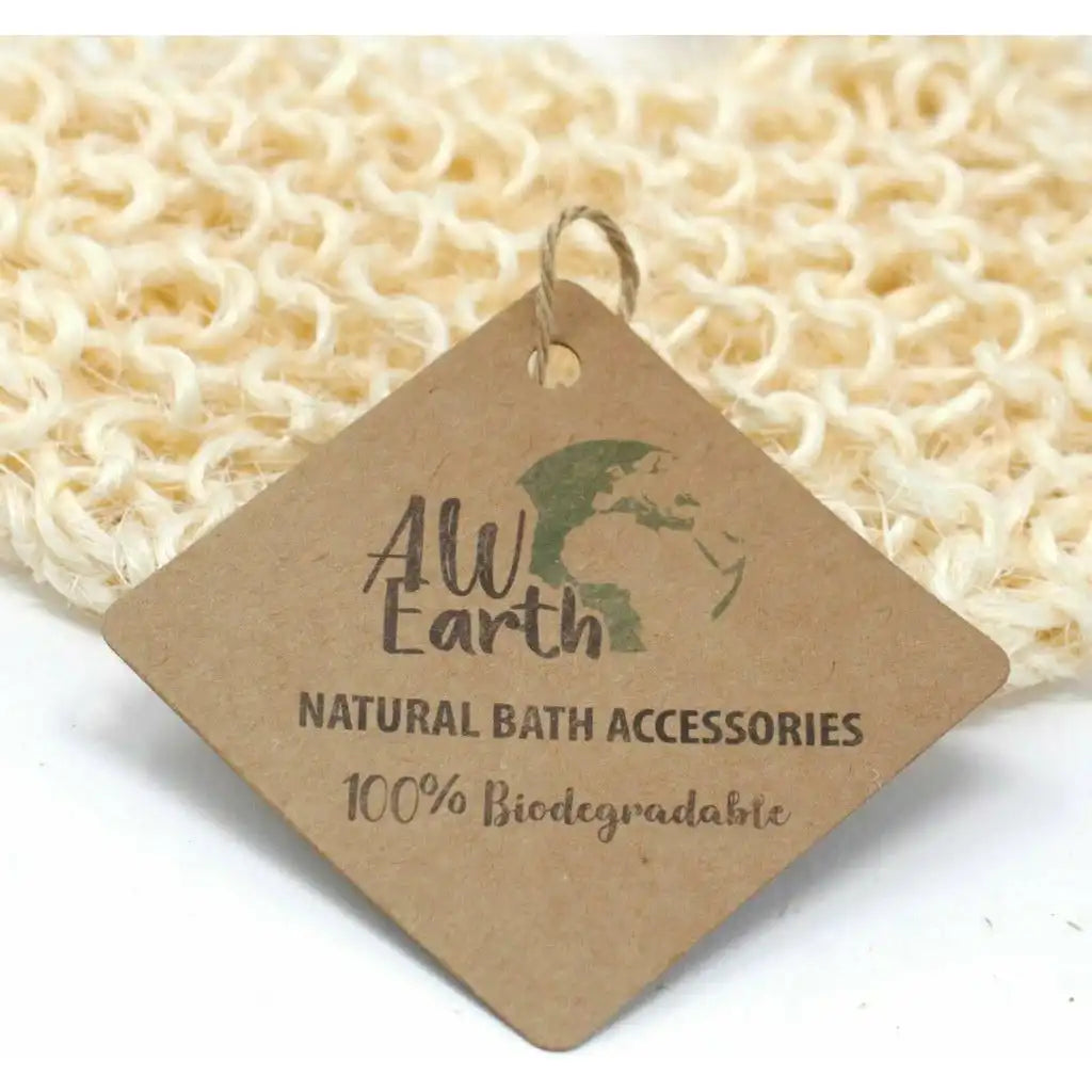 AWEarth Eco Friendly Biodegradable Sisal Bathroom Sponges Gloves & Scrubs Health & Beauty > Personal Care > Cosmetics > Bath & Body > Bath Sponges & Loofahs > Eco-Friendly Body Scrubs & Sponges emmy-jane-boutique.myshopify.com