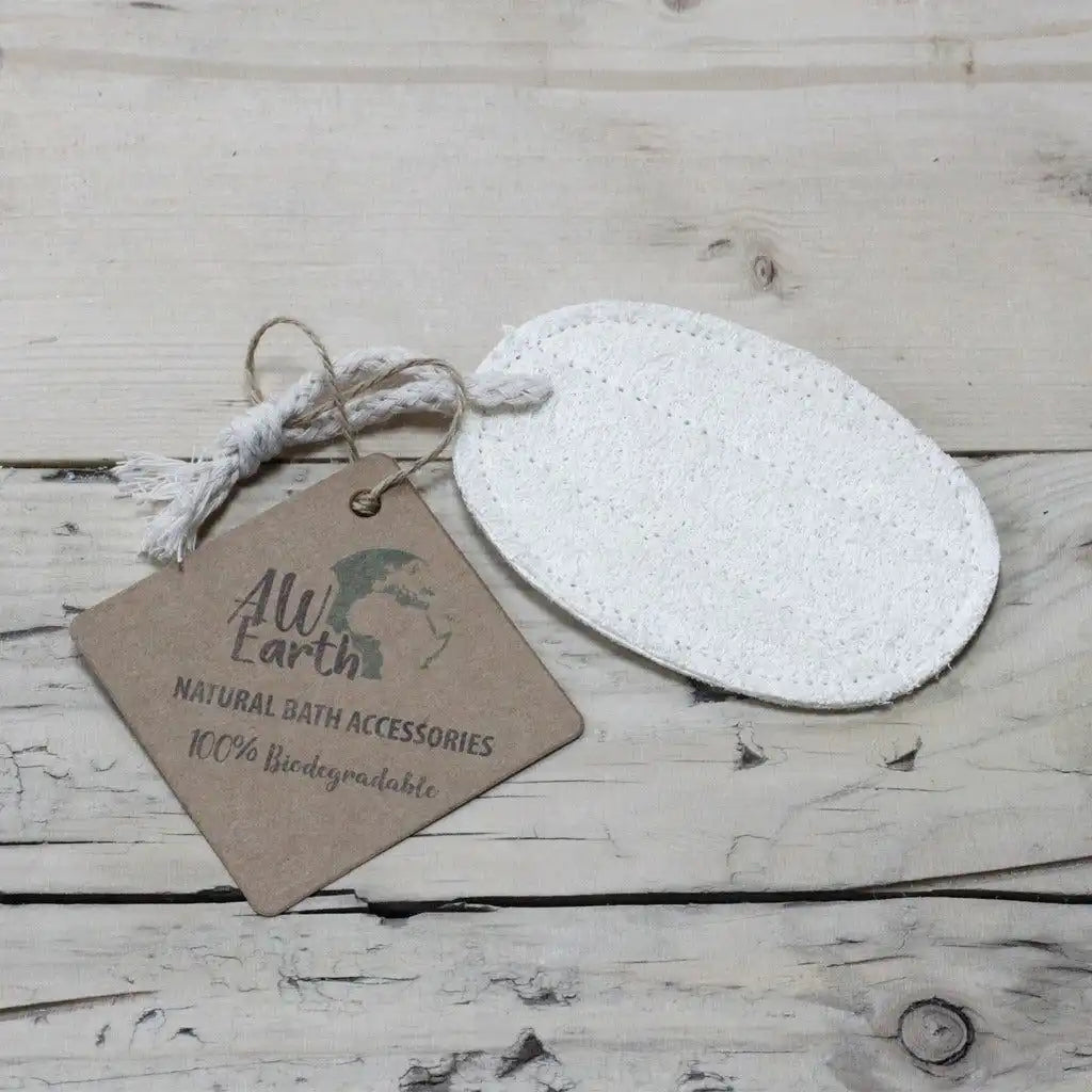 AW Earth Natural Loofah Biodegradable Exfoliating Body Scrubs - Plastic Free Health & Beauty > Personal Care > Cosmetics > Bath & Body > Bath Sponges & Loofahs > Eco-Friendly Body Scrubs & Sponges > Natural Loofah Biodegradable Exfoliating Body Scrubs > Plastic Free Body Scrubs emmy-jane-boutique.myshopify.com