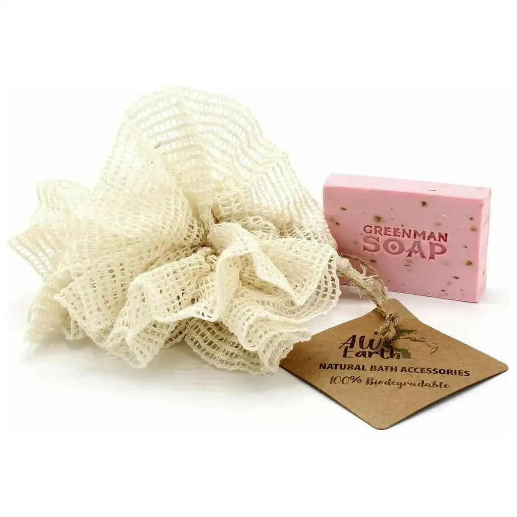 AWEarth AW Earth - Eco Friendly Biodegradable Nature Bath & Shower Scrunchy - Rami Health & Beauty > Personal Care > Cosmetics > Bath & Body > Bath Sponges & Loofahs > Eco-Friendly Body Scrubs & Sponges emmy-jane-boutique.myshopify.com