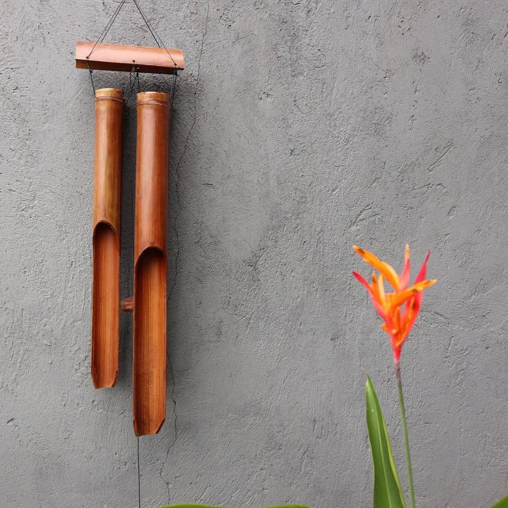Ancient Wisdom Bamboo Mountain Wind Chimes - Natural Garden Decor - 3 Sizes Home & Garden > Decor > Wind Chimes > Bamboo Mountain Wind Chimes emmy-jane-boutique.myshopify.com