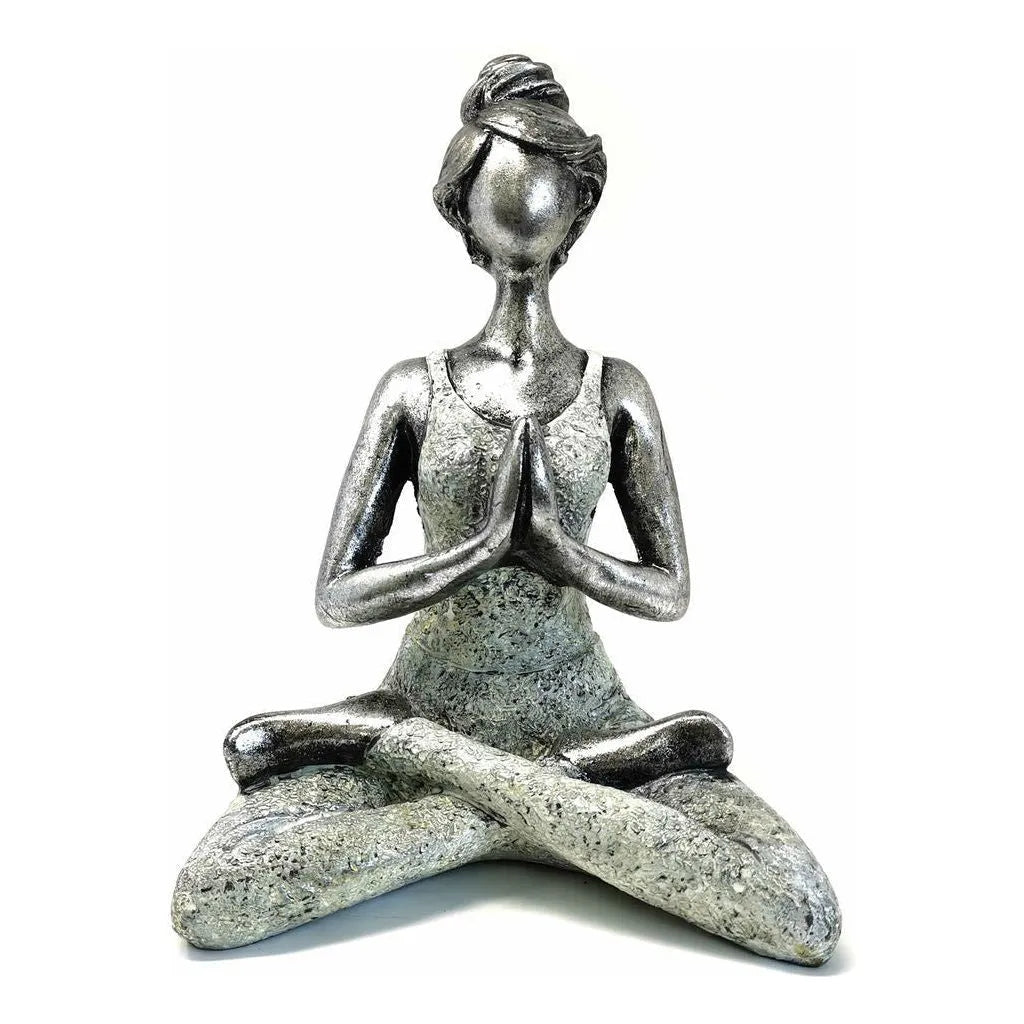 Ancient Wisdom Handcrafted Indonesian Yoga Lady Figures - Gifts for Yoga Lovers Home & Garden > Decor > Artwork > Sculptures & Statues > Handcrafted Indonesian Yoga Lady Figures emmy-jane-boutique.myshopify.com