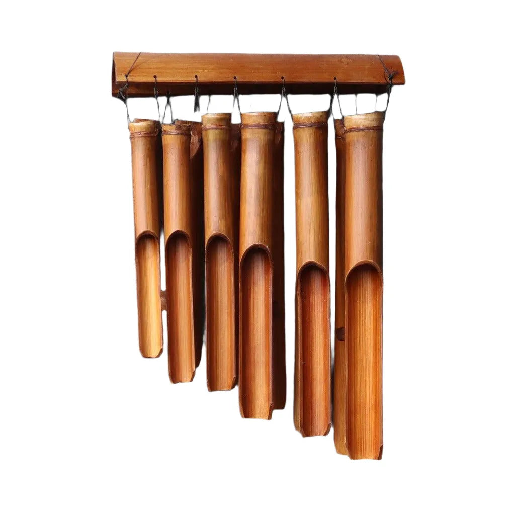 Ancient Wisdom Bamboo Mountain Wind Chimes - Natural Garden Decor - 3 Sizes Home & Garden > Decor > Wind Chimes > Bamboo Mountain Wind Chimes emmy-jane-boutique.myshopify.com
