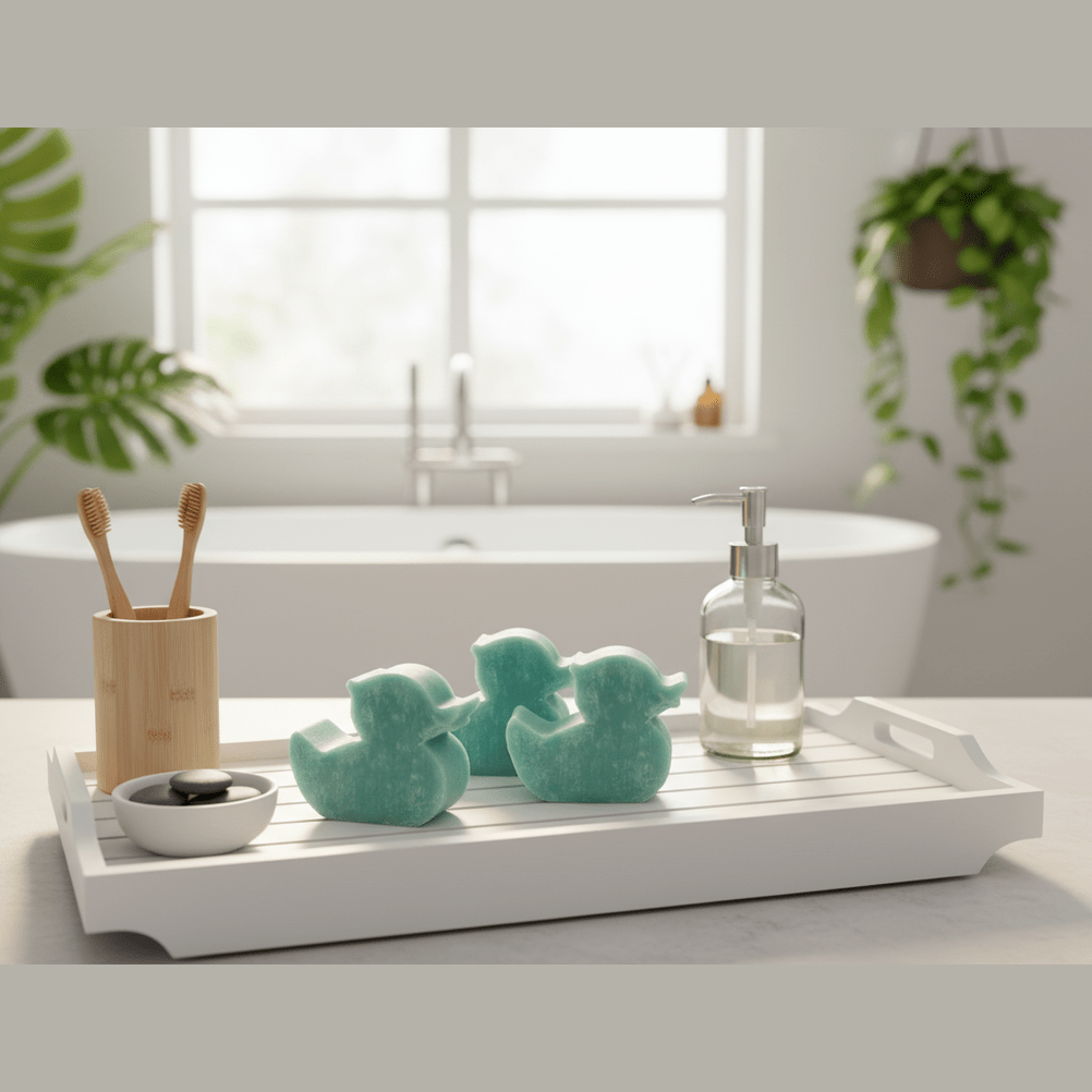 Duck Shaped Guest Soaps - SLS and Paraben free - Pack of 10 Soaps