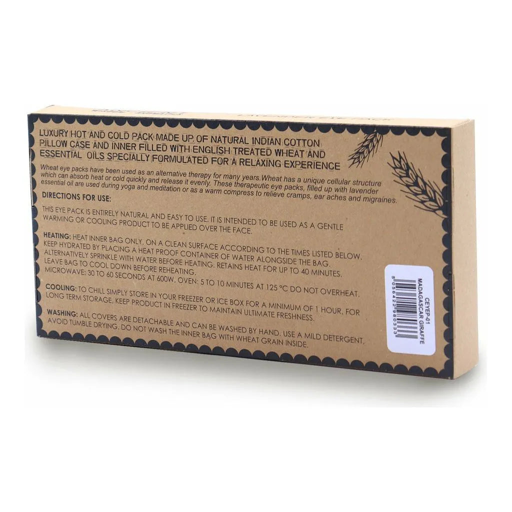 Ancient Wisdom Relaxing Cotton Eye Pillow with Essential Oils in a Gift Box - Lavender & Wheat Health & Beauty > Personal Care > Sleeping Aids > Eye Masks > Eye Pillows > Relaxing Cotton Eye Pillow with Essential Oils in a Gift Box > Lavender Eye Pillows emmy-jane-boutique.myshopify.com