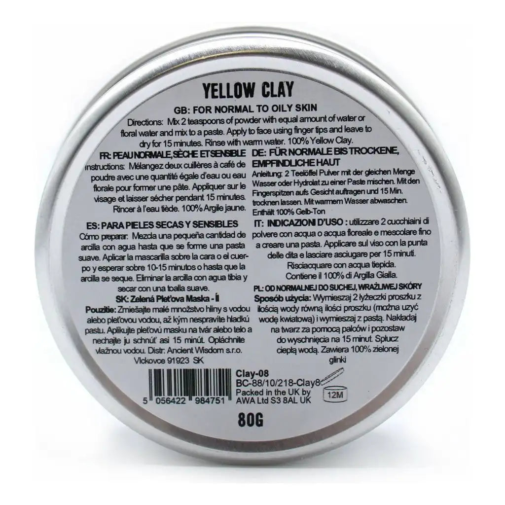 Ancient Wisdom Clay Face Mask - Ancient Wisdom Natural Skincare Powders - 8 Varieties Health & Beauty > Personal Care > Cosmetics > Skin Care > Skin Care Masks & Peels > Natural Face Masks > Clay Face Masks emmy-jane-boutique.myshopify.com