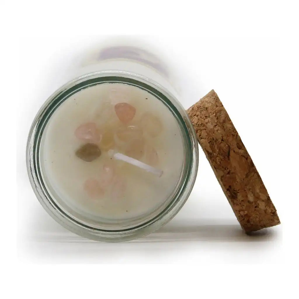 Ancient Wisdom Magic Soy Wax and Gemstone Spell Candles - Gift Boxed - Long Burning Home & Garden > Decor > Home Fragrances > Candles > Soy Wax Candles > Magic Soy Wax and Gemstone Spell Candles > Gift Boxed Candles > Long Burning Candles emmy-jane-boutique.myshopify.com