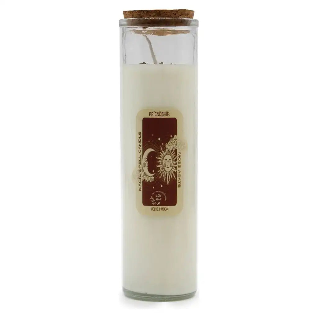 Ancient Wisdom Magic Soy Wax and Gemstone Spell Candles - Gift Boxed - Long Burning Home & Garden > Decor > Home Fragrances > Candles > Soy Wax Candles > Magic Soy Wax and Gemstone Spell Candles > Gift Boxed Candles > Long Burning Candles emmy-jane-boutique.myshopify.com